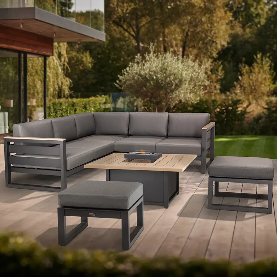 elba Signature Grande High/Low Table 110x110cm - Image 4