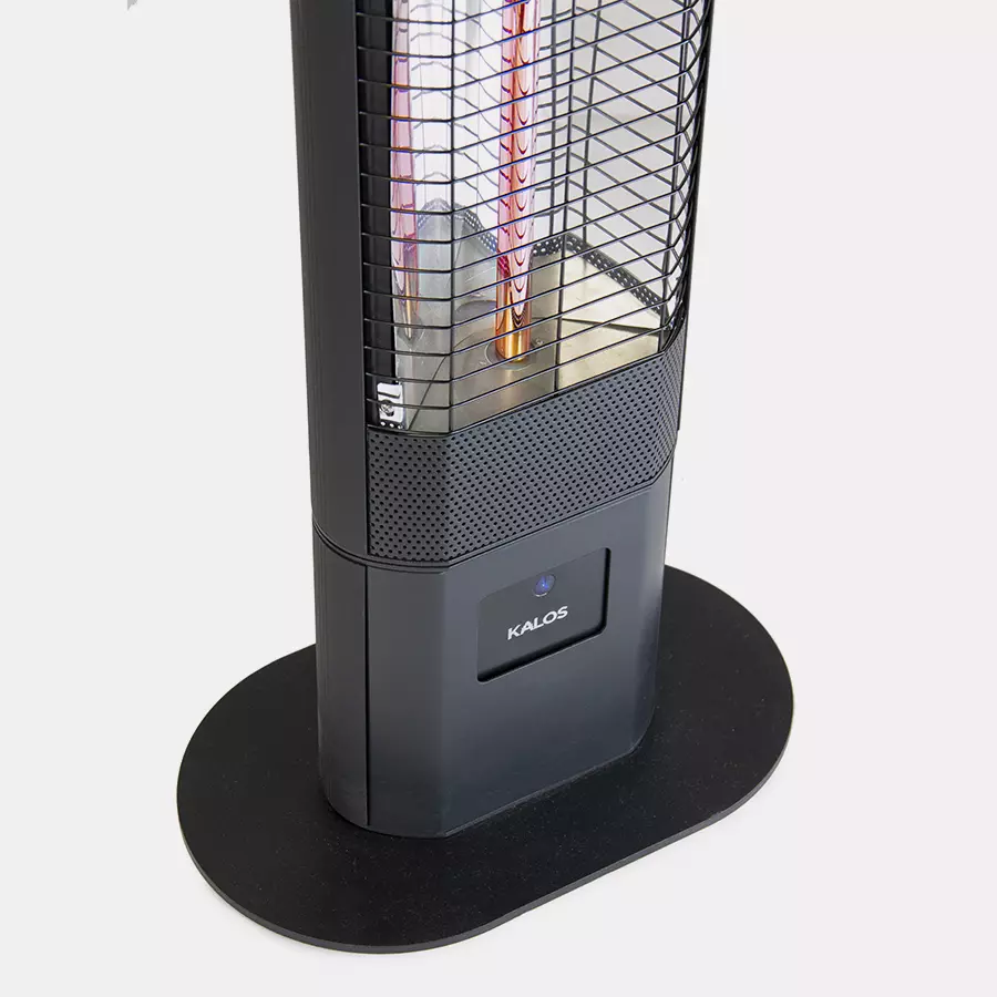 Kalos Ibiza Floor Standing Garden Heater with LED &amp; Wireless Speaker 110cm - Image 3